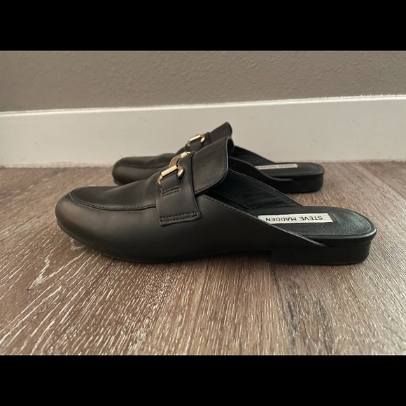 Steve Madden Kandi Black Leather Mule - Picture 3 of 3